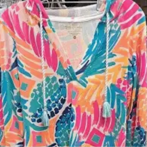 Lily Pulitzer goombay smashed beach cover up - Picture 7 of 9